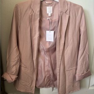 Lauren Conrad Women's Light Pink Blazer